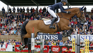 Jonna Ekberg takes a well deserved GP win at the Flanders Horse Event