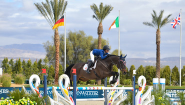 Kaitlin Campbell cruises to victory in $32,000 CSI4* Pegasus Show Stables 1.45m Classic