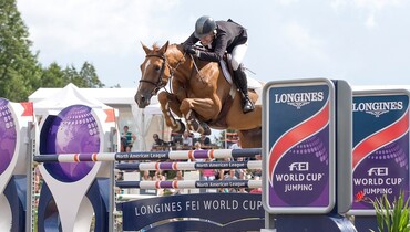 Schuyler Riley and Dobra de Porceyo dominate inaugural NAL Longines World Cup qualifier at Bromont International