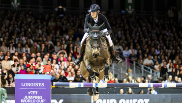 Martin Fuchs and Conner Jei win the Longines FEI Jumping World Cup™ of Bordeaux