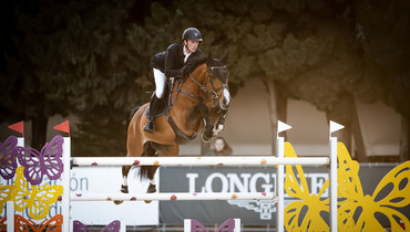 Graham Gillespie and Warriors Glory win the CSI4* 1.45m Tesalia Small Grand Prix at Andalucía Sunshine Tour