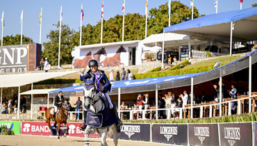Maria Gabriela Brugal Gasso and J’Adore Flamenco top the CSI4*-W 1.60m Longines FEI Jumping World Cup™ of Puebla