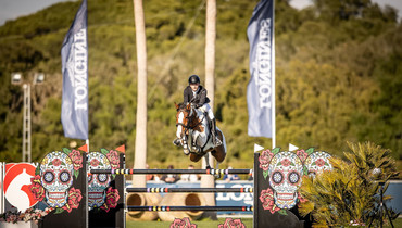 Gerrit Nieberg and Ping Pong van de Lentamel top Sunday's CSI4* Grand Prix in Vejer de la Frontera