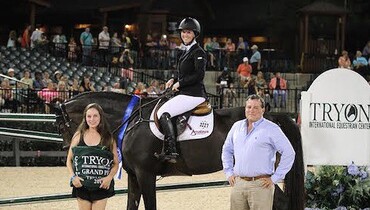 Meagan Nusz picks up biggest career victory in $127,000 Grand Prix CSI 3* at Tryon