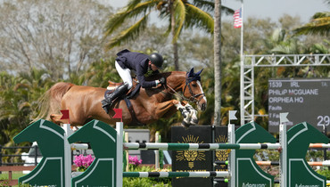 Philip McGuane and Orphea HQ relive victory in Adequan® WEF Challenge Cup Round 6