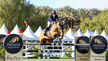 Conor Swail and One Edition are number one in $117,000 Premier Equestrian CSI3* Grand Prix