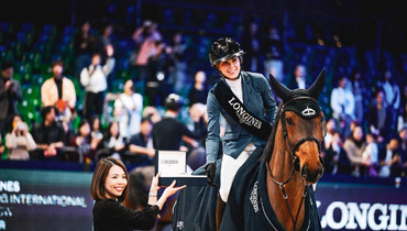 Zascha Nygaard Lill and Com’on Stanley top the Longines Grand Prix in Hong Kong
