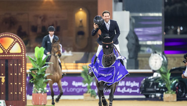 Simon Delestre and Dexter Fontenis Z best on opening day of CHI Al Shaqab presented by Longines in Doha
