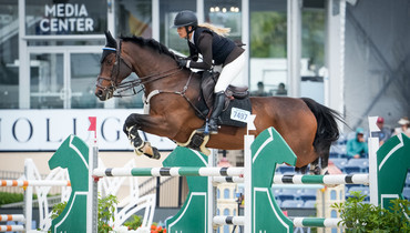 Ashlee Bond and Donatello 141 blaze a path in Adequan® CSI5* WEF Challenge Cup