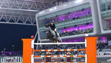 Millie Allen and Clearround Il Mondo Z win the CSI5* 1.55m Prix Hermès Sellier in Doha