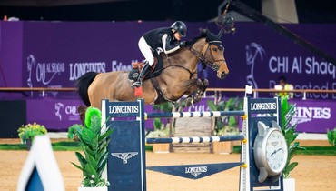 Malin Baryard-Johnsson and H&M Indiana win the CSI5* 1.60m Grand Prix presented by Longines in Doha