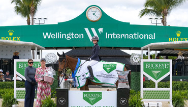 Grace Debney dominates $62,500 Buckeye Nutrition CSI2* Grand Prix