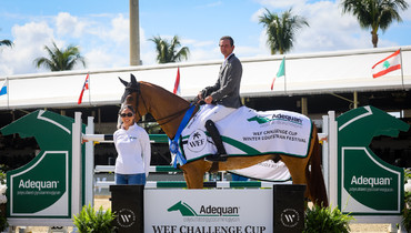 Spencer Smith and HHS Seattle sail to a win in $32,000 Adequan® CSIO4* WEF Challenge Cup round 8
