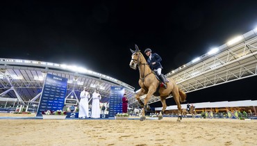 Hans-Dieter Dreher and Vestmalle des Cotis Friday's fastest at LGCT Doha