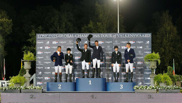 Rolf-Göran Bengtsson and Harrie Smolders’ dream victory as team showjumping lifts off