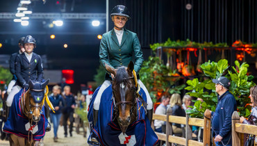 Lillie Keenan and Opium JW van de Moerhoeve TN win Saturday’s CSI5* Van Schijndel Bouwgroep Prize at The Dutch Masters