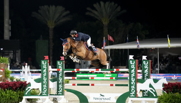 Carlos Hank Guerreiro has the luck in Horseware Ireland CSI4* Grand Prix