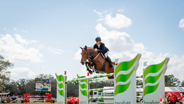 Will Simpson and Keminko N win the CSI4* 1.50m $32,000 Horseflight at Live Oak International