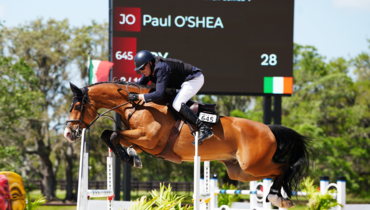 Paul O’Shea and Spy claim the top spot in the $100,000 Dutta Corporation CSI2* Grand Prix