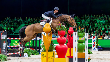 Gilles Thomas and Lavanoche T&L best in Sunday's CSI5* Borek Prize at The Dutch Masters