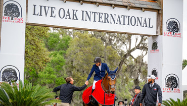 CSI4* $190,000 Live Oak International Grand Prix presented by Lugano to Christian Coyle and Extravaganza Semilly