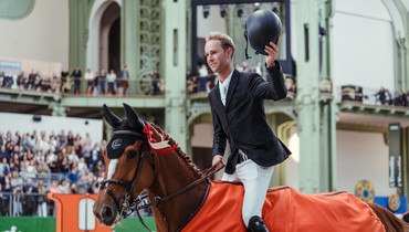 Gilles Thomas and Qalista DN victorious in Friday’s CSI5* 1.50m Prix Hermès Sellier at Saut Hermès 2025