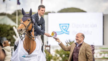 Emeric George and Dune du Ry conclude 2025 Andalucía Sunshine Tour with a win in the CSI4* 1.55m Diputación de Cádiz Grand Prix