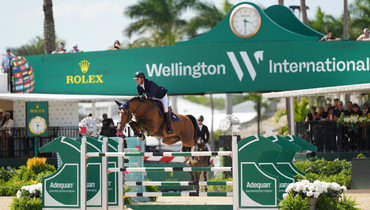 It’s all about timing for Ben Maher and Point Break in Adequan® WEF Challenge Cup Round 12