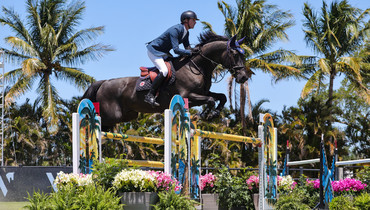 Ben Maher is best in KeyFlow USA CSI3* 1.45m Speed during Spring Series at Wellington International