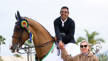 Home win for Mariano Martinez Bastida and Belano vd Wijnhoeve Z in the CSI2* Oliva Nova Beach & Golf Resort Grand Prix at Spring MET IV 2025