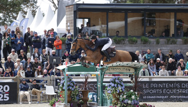 Julien Anquetin and Fulldollar de Raygade top Saturday’s CSI5* 1.55m Prix FFE in Fontainebleau