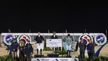 Farrington blazes to victory in the $400,000 Kentucky International CSI5* Grand Prix presented by Hagyard Equine Medical Institute