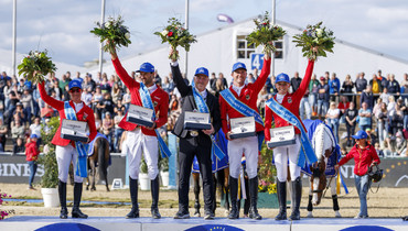 Home side glory for Germany in the CSIO3* Longines EEF Series qualifier in Mannheim