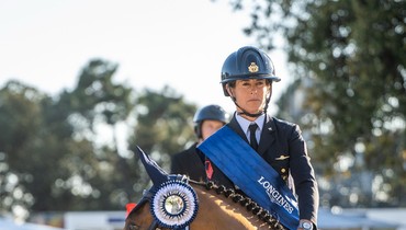Giulia Martinengo Marquet and Captain Morgan Weering Z top the CSI4* 1.55m Giorgio Armani Grand Prix presented by Longines at Lido di Camaiore