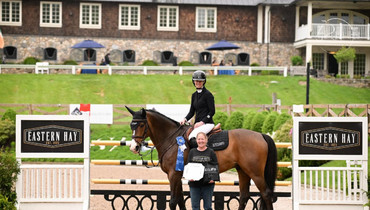 Millar claims victory in CSI4* 1.45m two-phase presented by Eastern Hay at 2025 Old Salem Farm Spring Horse Shows