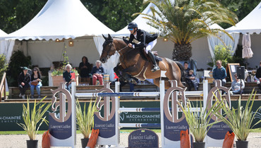 Benoit Cernin and Dynamite du Miral win Friday's CSI4* 1.50m Prix Mâconnaise des Eaux by Véolia in Mâcon Chaintré