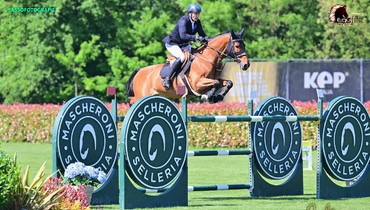 Home win for Piergiorgio Bucci and Emerald's Dream in the CSI4* 1.55m Grand Prix  presented by Mascheroni Selleria in Gorla Minore
