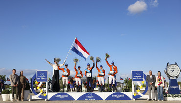 Home win for the Dutch in the Longines EEF Series qualifier in Peelbergen