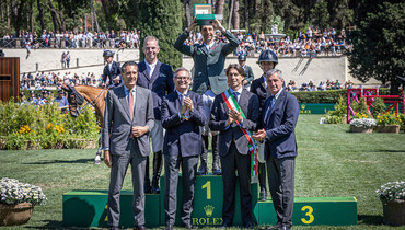 Mansur is the master of the Rolex Grand Prix of Rome