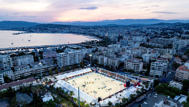 The riders for the CSI5* Longines Global Champions Tour of Cannes 2025
