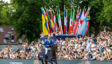Christian Ahlmann records his third win in the CSI5* 1.60m Longines Grand Prix of Hamburg
