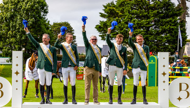 Emerging talent mixed with experience is a winning formula for the Irish in the CSIO5* 1.60m Barrière Nations Cup at Jumping International de La Baule 2025