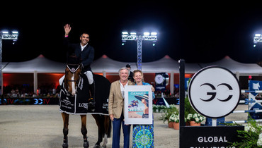 Mariano Martinez Bastida and Belano vd Wijnhoeve Z unbeatable in Friday's CSI5* 1.50m Prix GCTV in Cannes