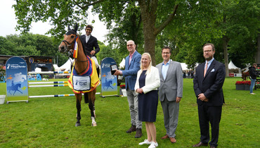 Karim Elzoghby and Zandigo fastest in the CSI4* 1.50m Lotto-Hessen Prize in Wiesbaden