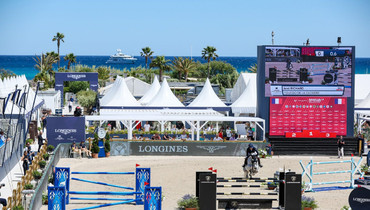 The riders for the CSI5* Longines Global Champions Tour of St. Tropez 2025