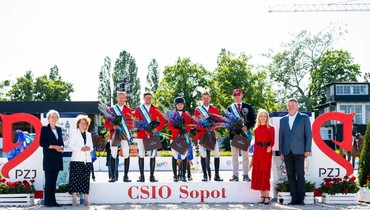 Belgium best in the CSIO4* Nations Cup of Poland presented by the city of Sopot