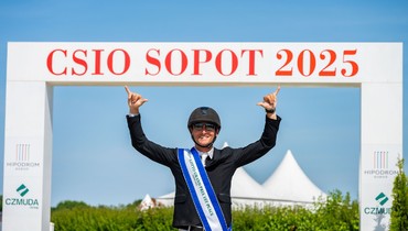 Giacomo Bassi and Cape Cod best in the CSIO4* 1.60m Grand Prix Lotto Cup, under the patronage of Wirtualna Polska, in Sopot