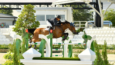 Ireland’s Robert Blanchette and Carnlea Premier Balou top the $32,000 CSI3* Dover Saddlery Grand Prix qualifier at WEC Ocala