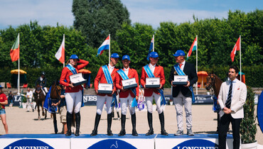 Young Belgians dazzle in the Longines EEF Series semi-final in Deauville