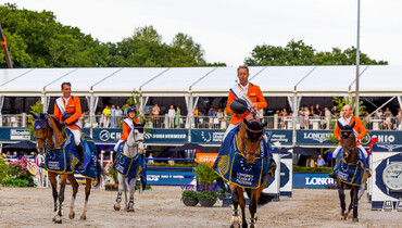 Returning to Rotterdam: The Dutch Longines League of Nations™ victory in images